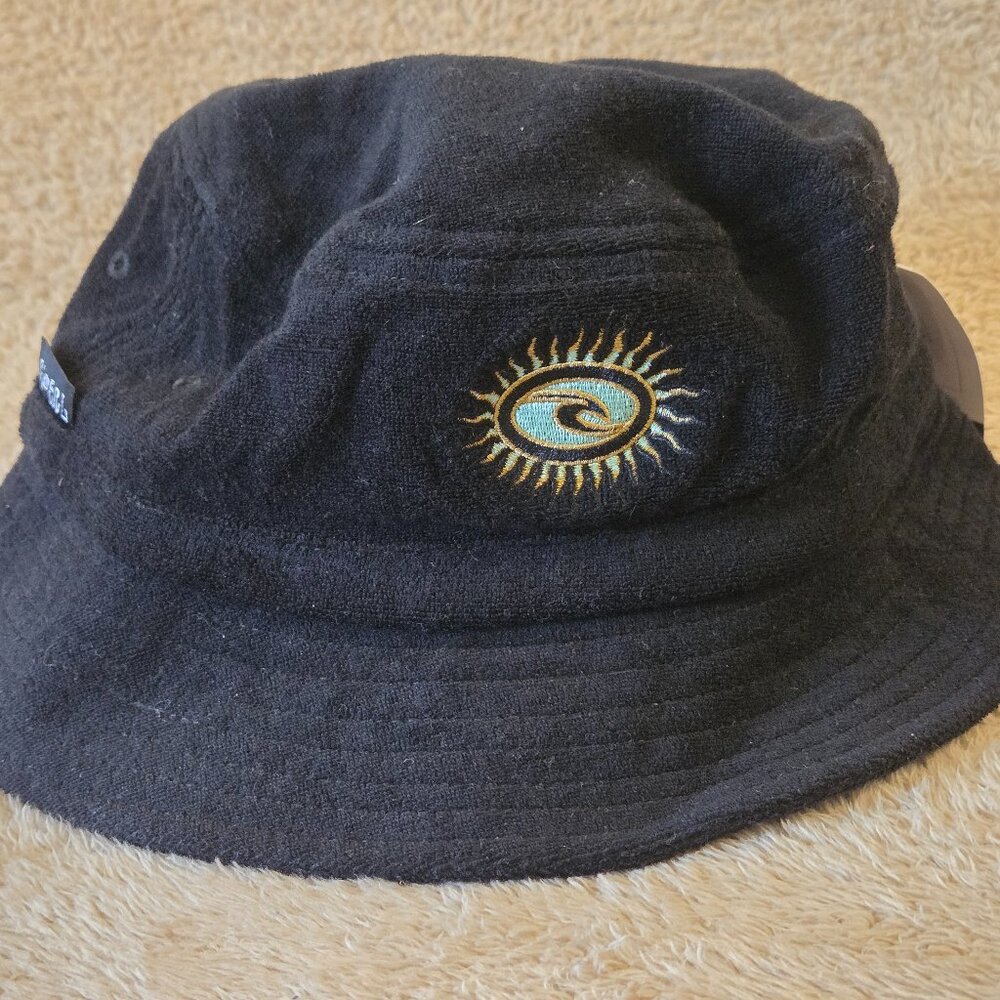 Rip Curl Solid Rock Bucket Hat L/XL – Washed Black